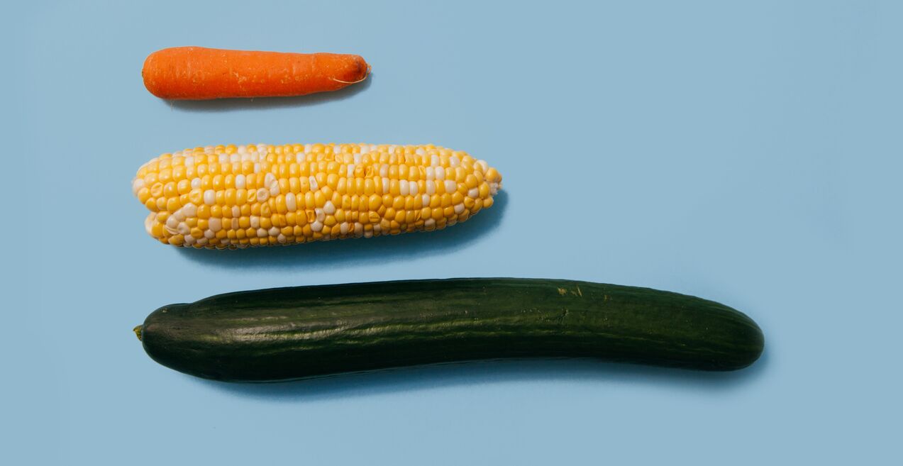 etapy zväčšovania penisu na príklade zeleniny